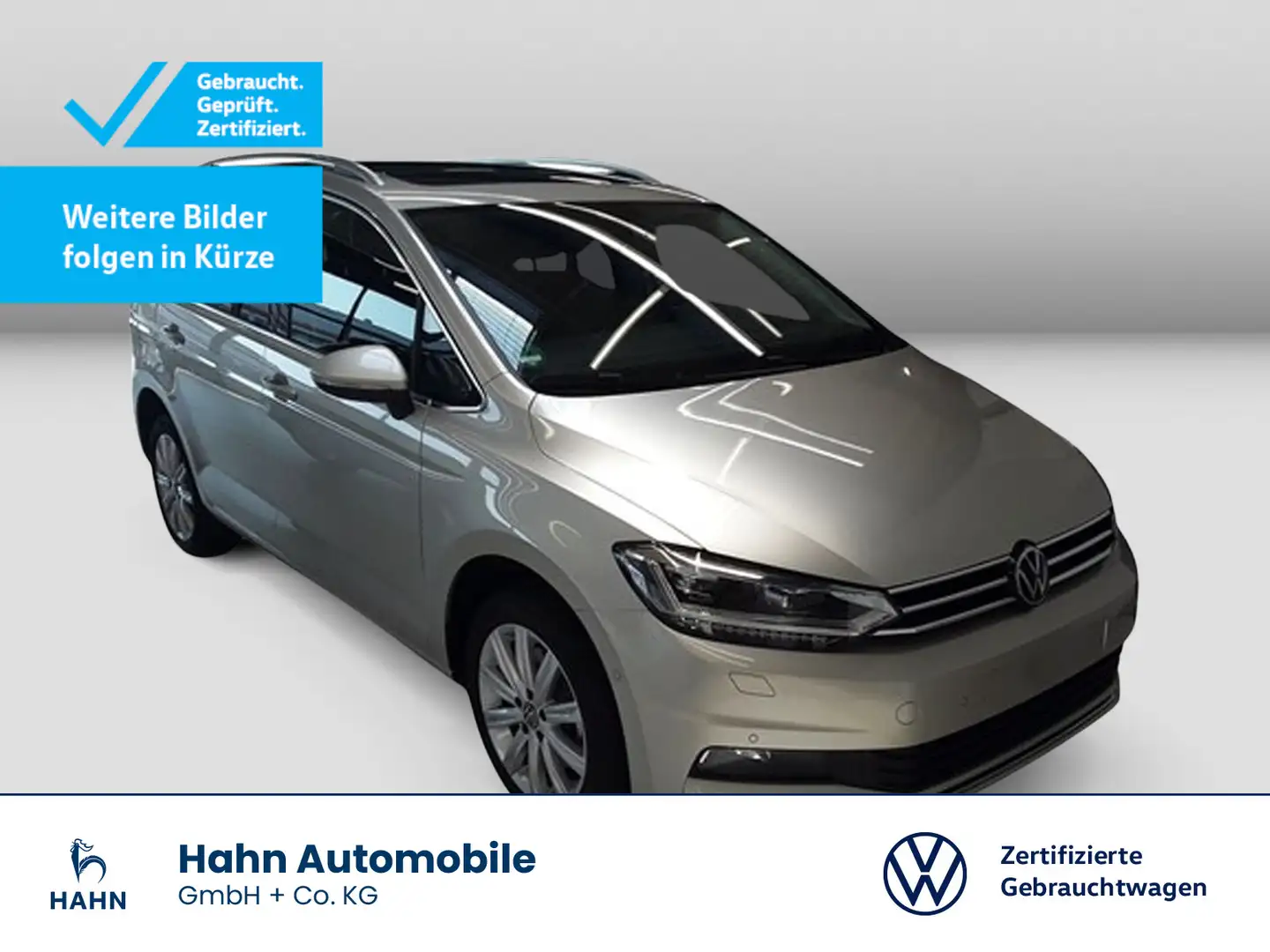 Volkswagen Touran 2.0TDI DSG Highline 7-Sitze Cam DCC Pano Argento - 1