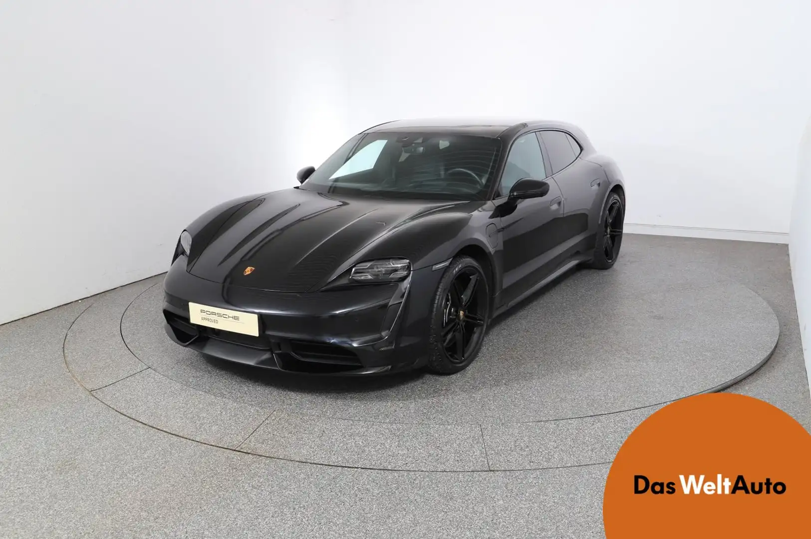 Porsche Taycan Turbo Sport Turismo Noir - 1