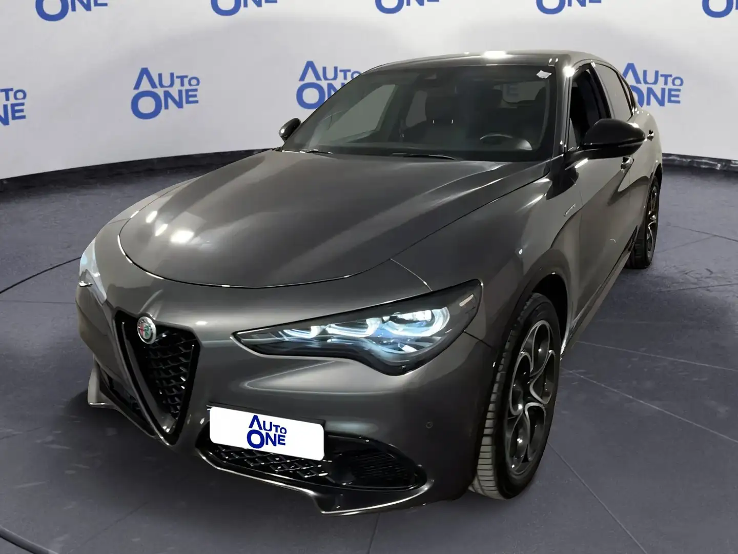 Alfa Romeo Stelvio Stelvio 2.2 Turbodiesel 210 CV AT8 Q4 Veloce - 2k* Grigio - 1