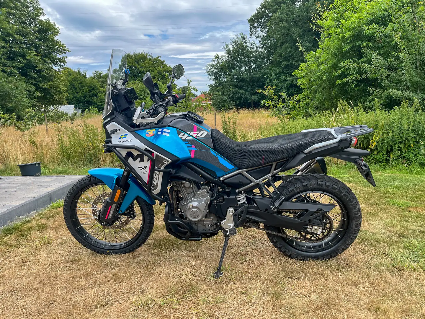 CFMOTO 450 MT Adventure Kék - 1