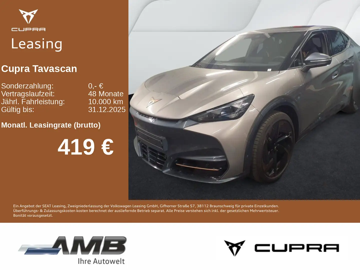 CUPRA Tavascan VZ Matrix/HuD/Pano/Wärmepumpe/06.30Gara Beige - 1