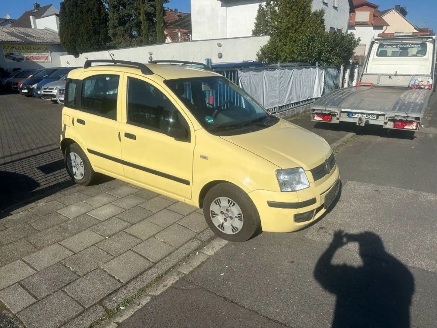 Fiat Panda 1.2 8V Dynamic*2Hand*5 Gang*Dachreling* Gelb - 1