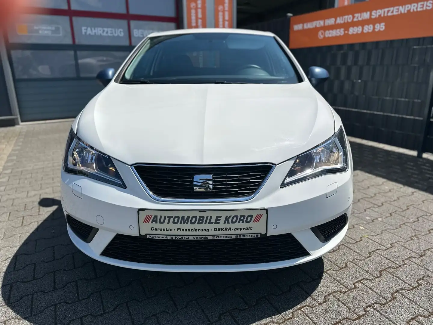 SEAT Ibiza Connect/Teilleder/Sitzheizung/ Weiß - 1