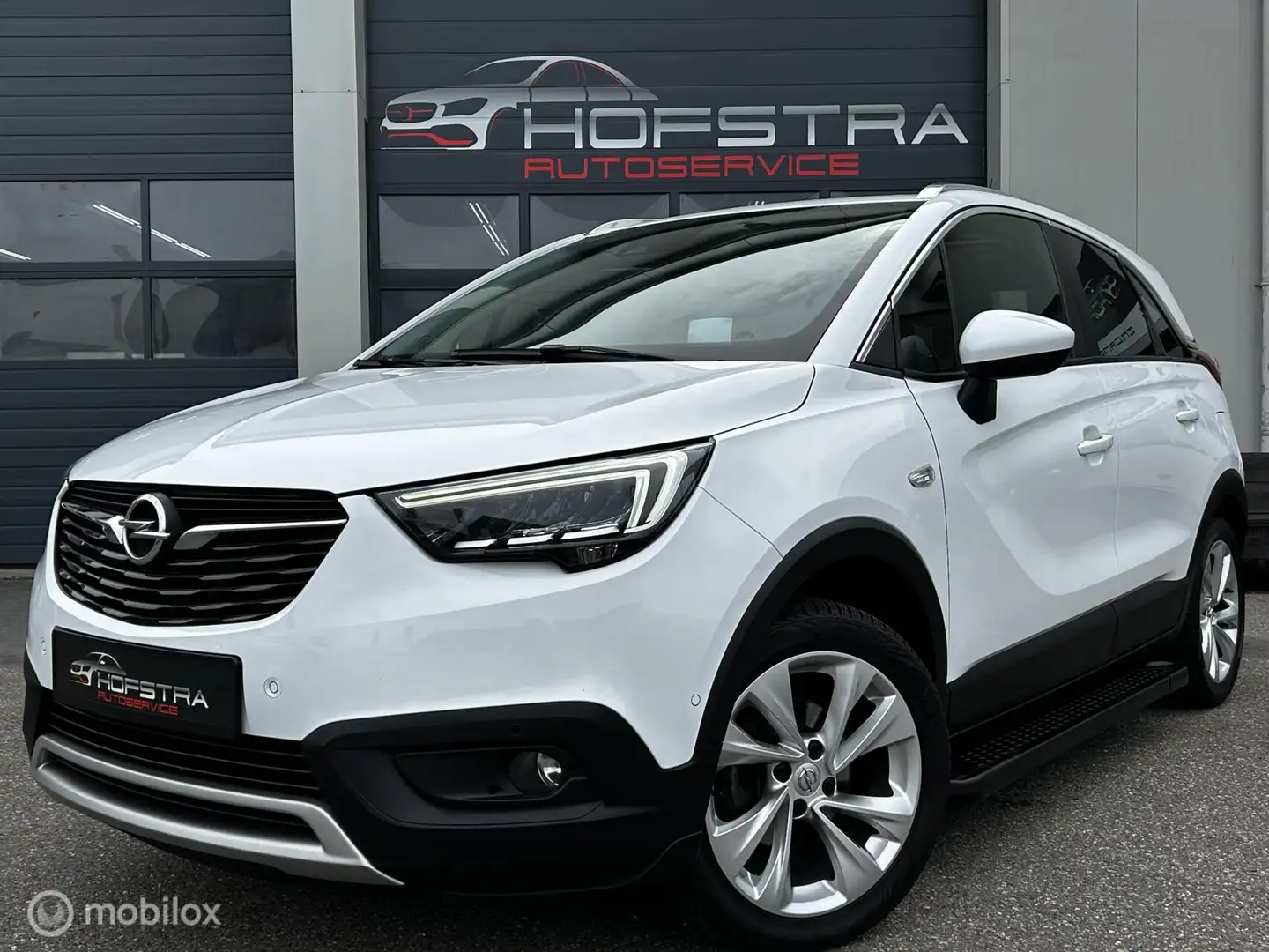 Opel Crossland X 1.2 Turbo Ultimate Aut. Pano Head-Up Led Bomvol Blanc - 1