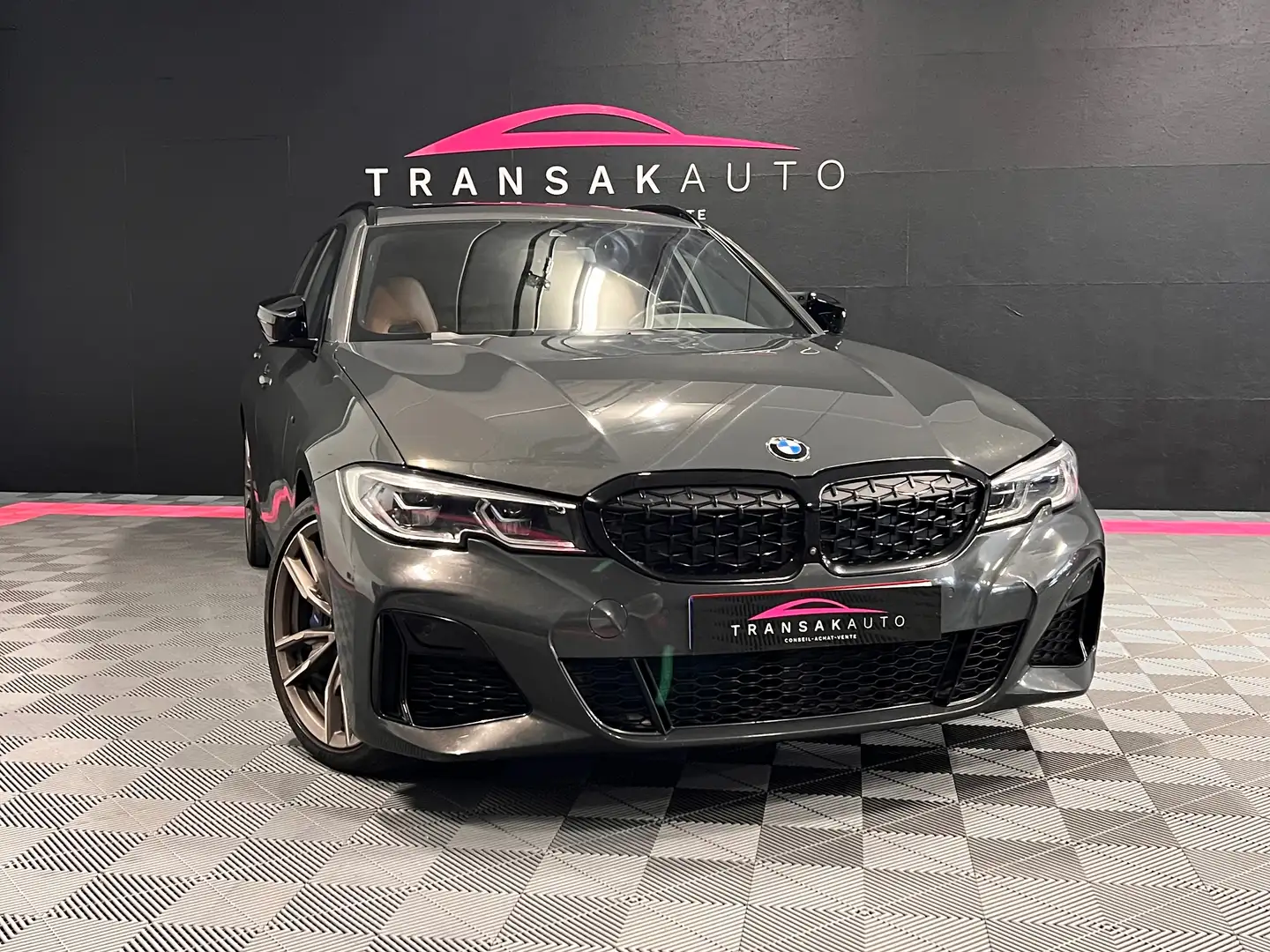 BMW 340 Touring M340D XDRIVE *FULL_SIEG-CH_CARPLAY* Grau - 1