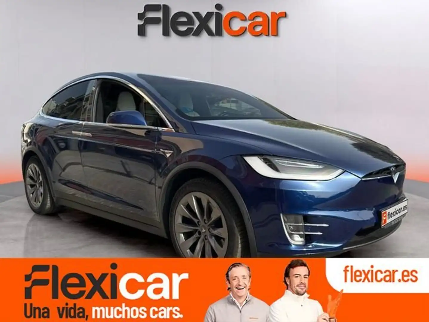 Tesla Model X 100D 4WD Azul - 1