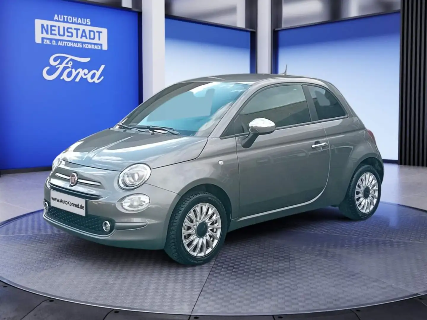 Fiat 500 1.0 GSE Hybrid *Parkpilot*Alufelgen* Grijs - 1