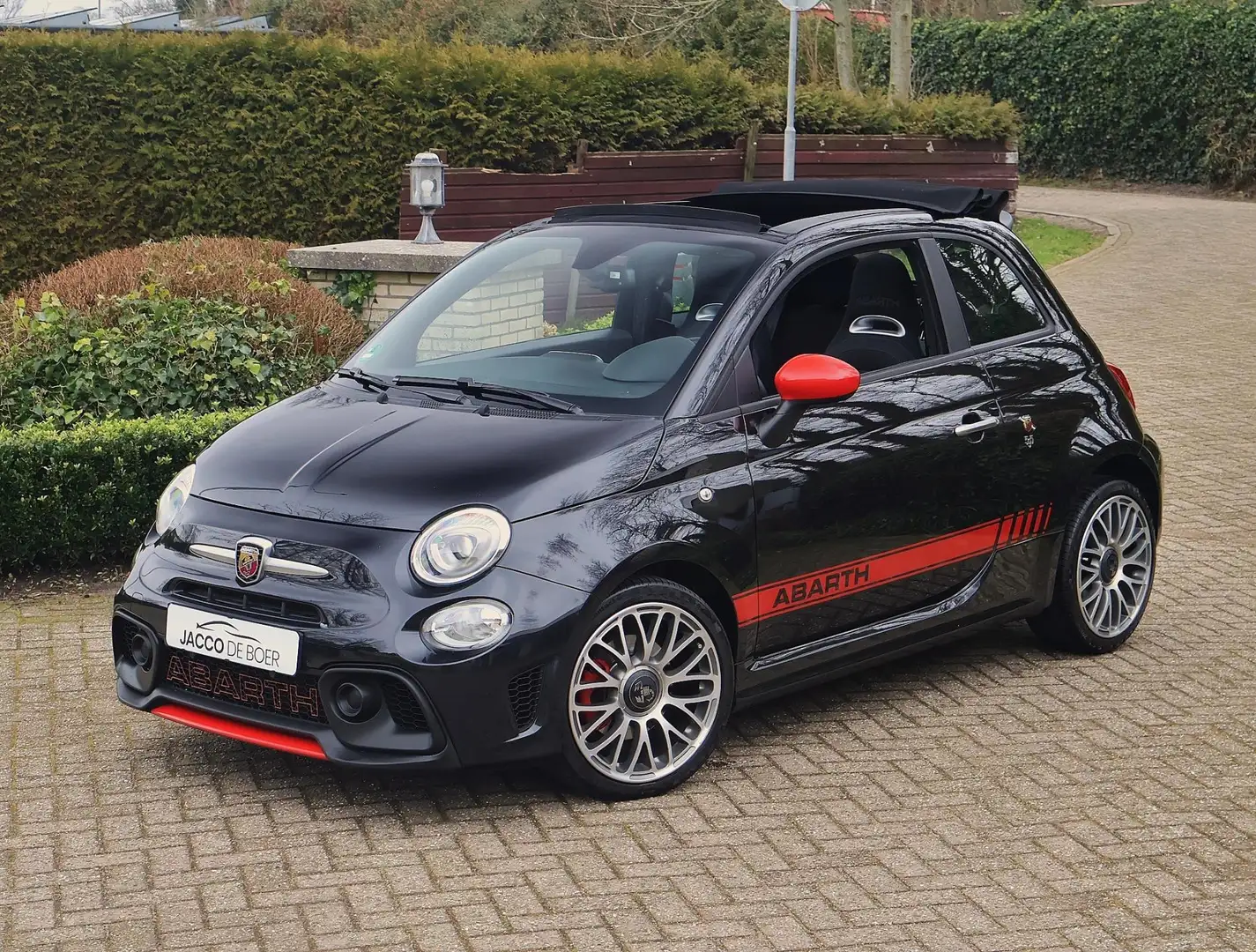 Fiat 500C Abarth 1.4 T-Jet 595 Cabrio Schwarz - 2