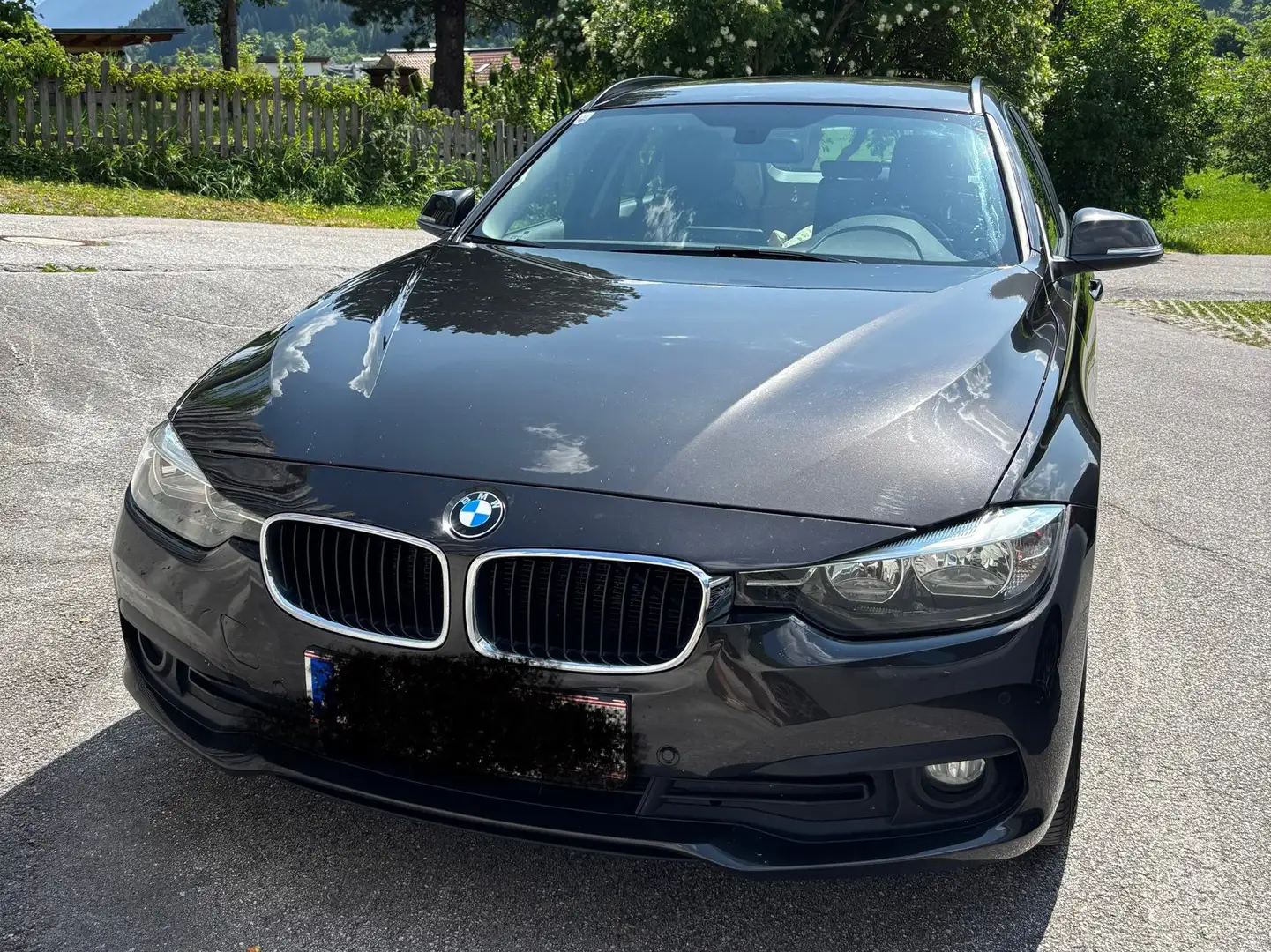 BMW 318 318d Touring Brun - 1