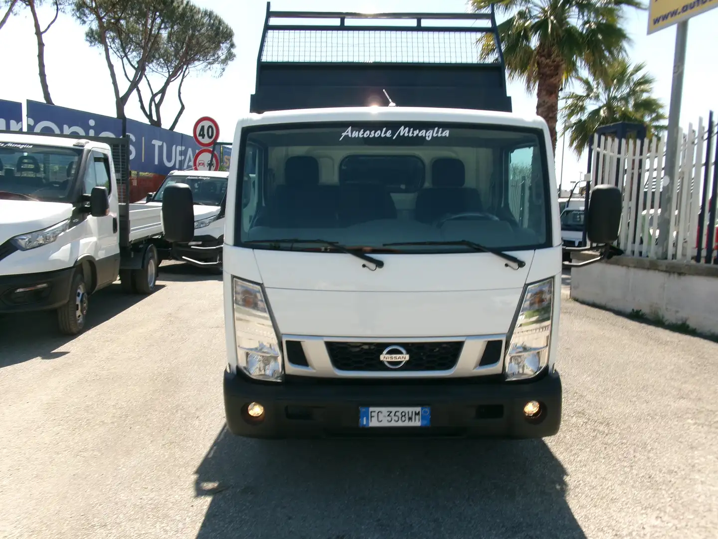 Nissan Cabstar NT400 35-12 2.5 120CV E5 RIBALTABILE TRILAT 134000 KM TAGLIANDATO Weiß - 2