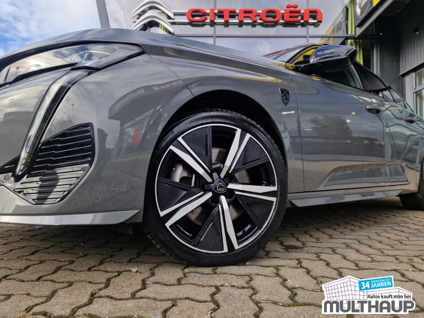 Peugeot 308 SW GT Plug-In Hybrid 225 StandHZG LED Alarm Gris - 2