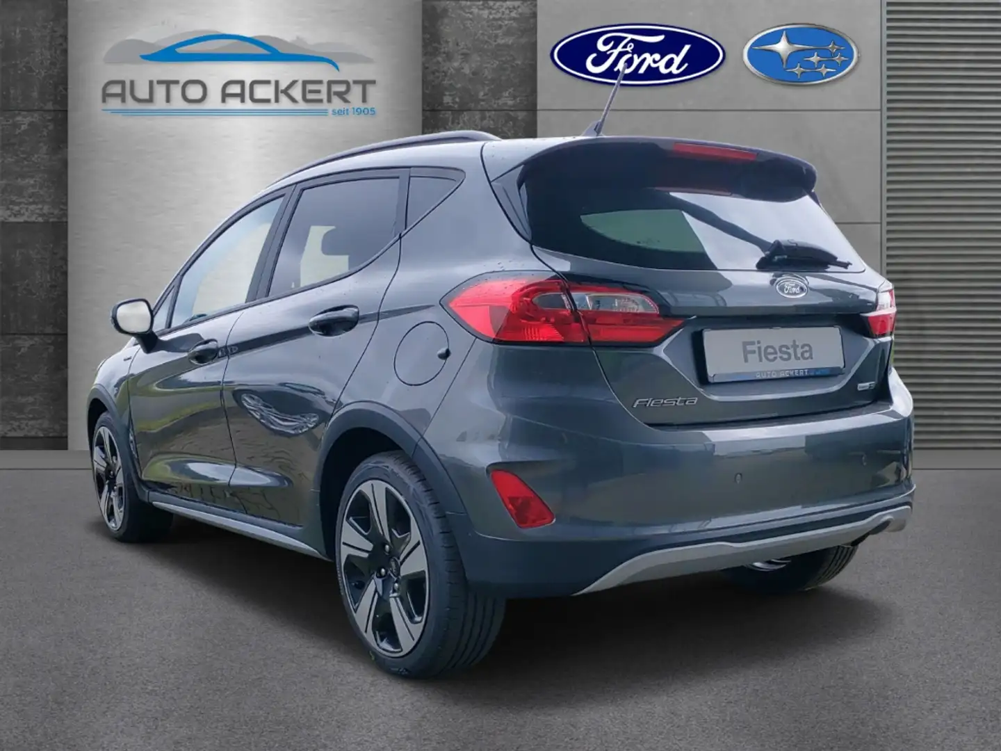 Ford Fiesta Active 1.0 EcoBoost M-Hybrid EU6d Klima Navi ZV Gris - 2