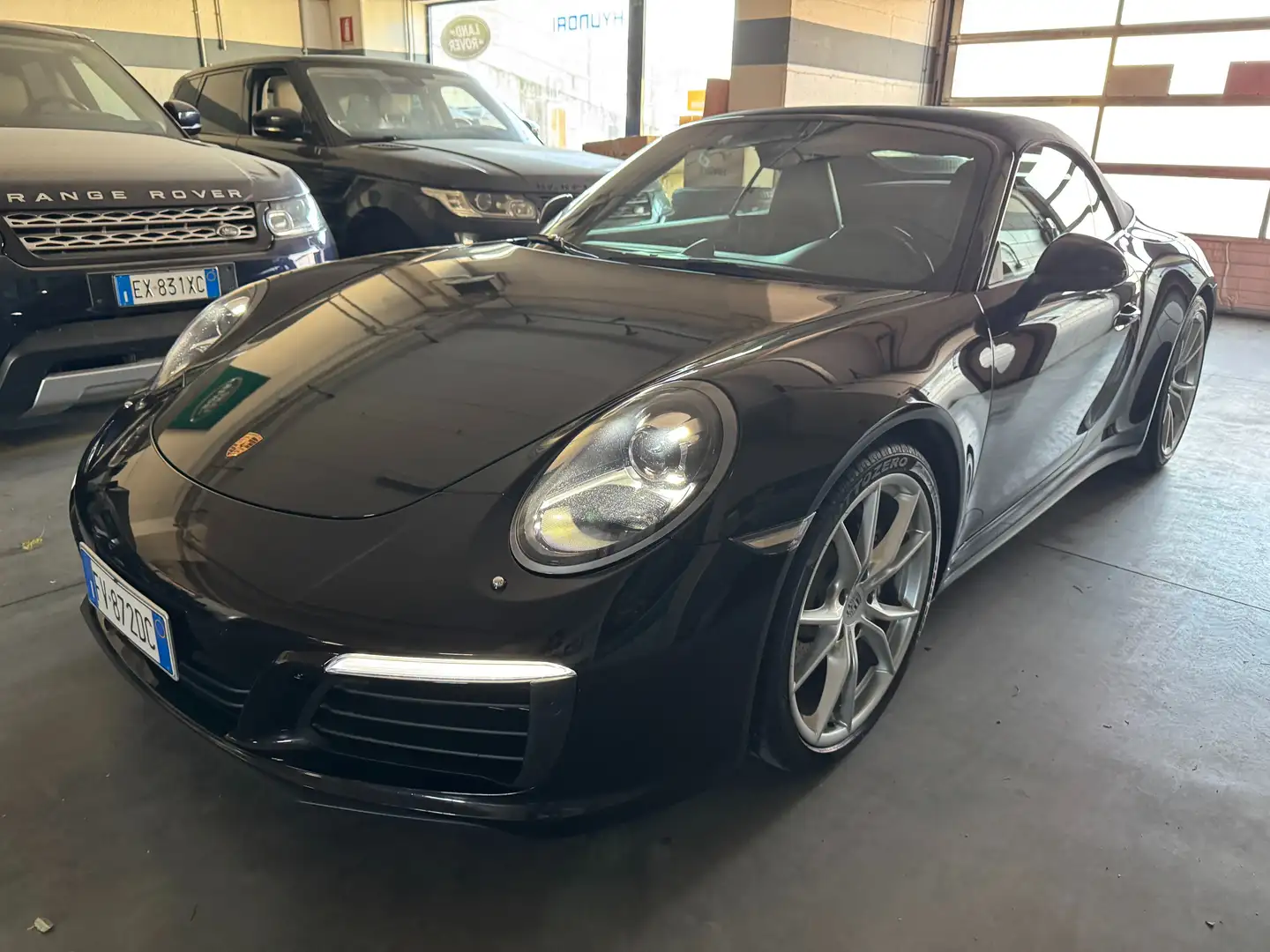 Porsche 911 991 Cabrio 3.0 Carrera 4 auto Nero - 1