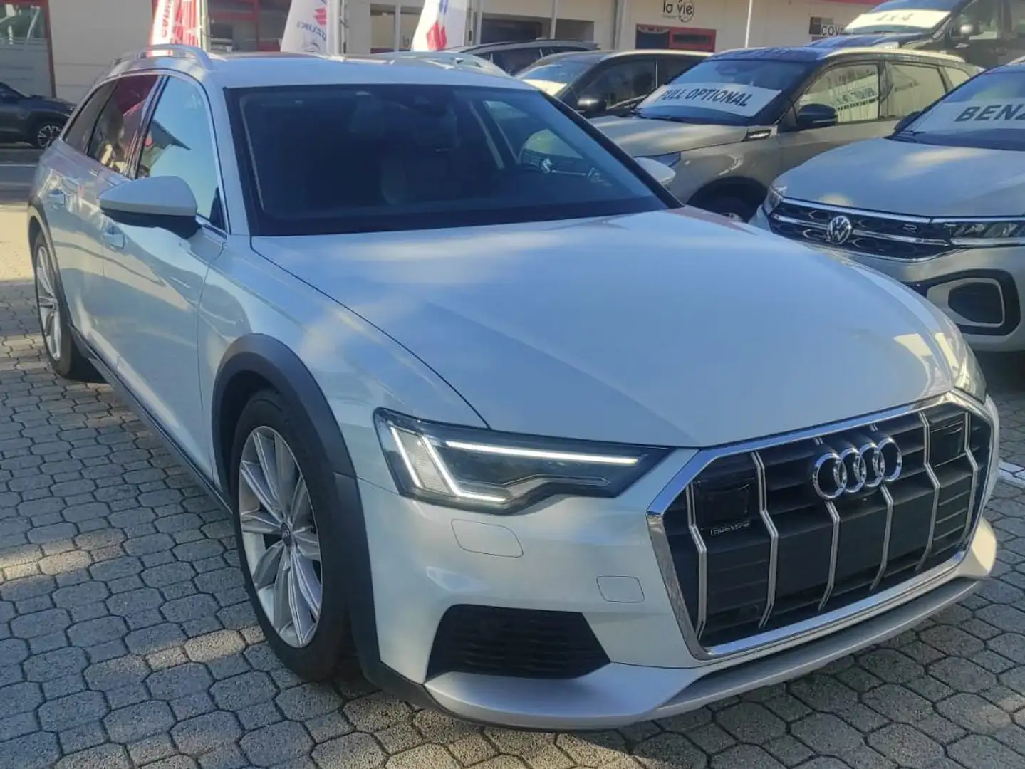 Audi A6 allroad 3.0 TDI 231CV QUATTRO IBRIDA DIESEL GANCIO TRAINO Blanco - 2