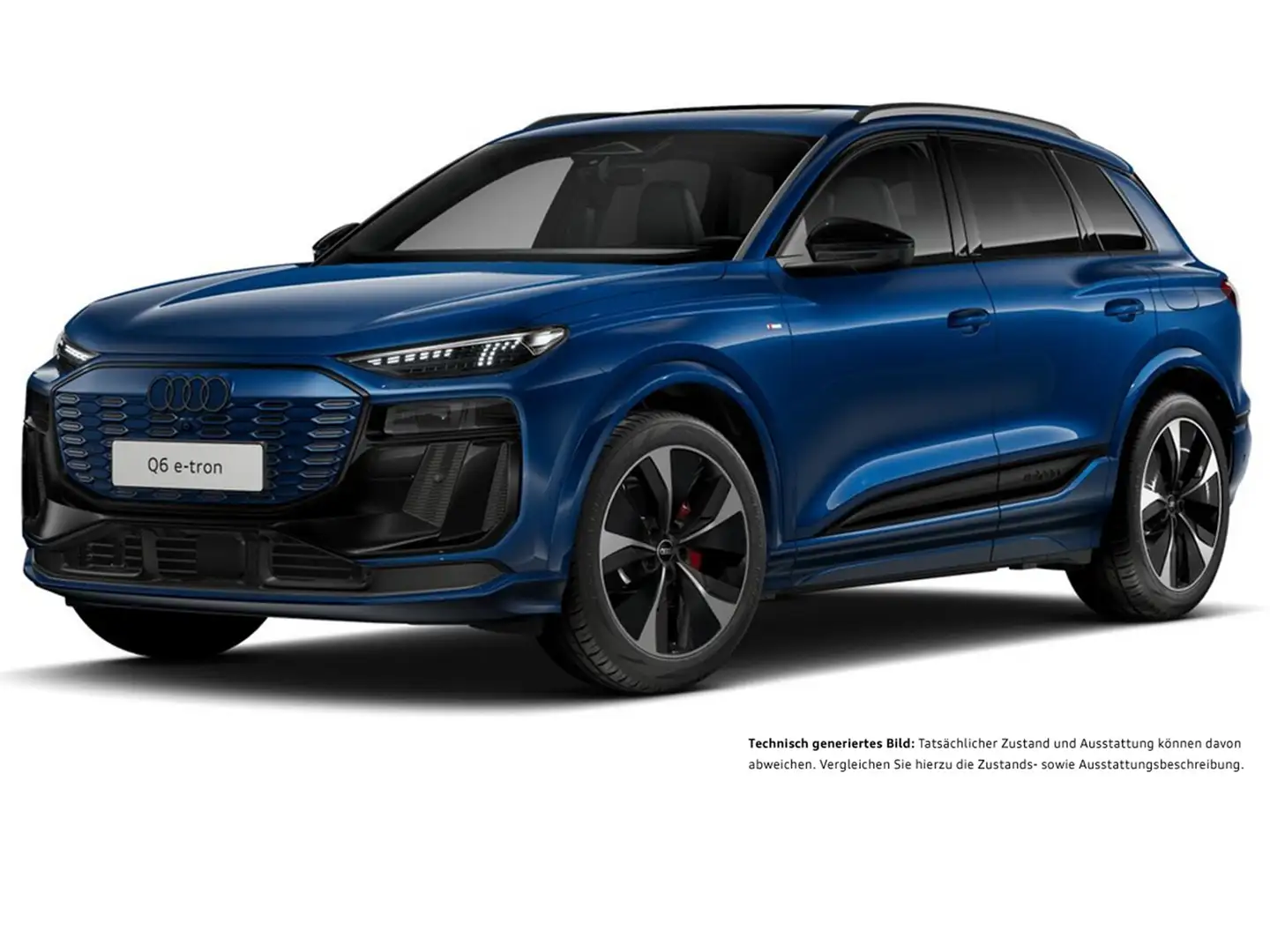 Audi Q6 e-tron quattro S LINE WÄRMEPUMPE PANO B&O AHK Blau - 2