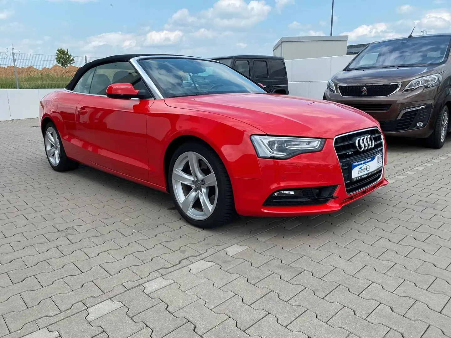 Audi A5 Cabriolet 3.0 TFSI quattro|NAVI/SITZ BELÜFT. Rot - 2