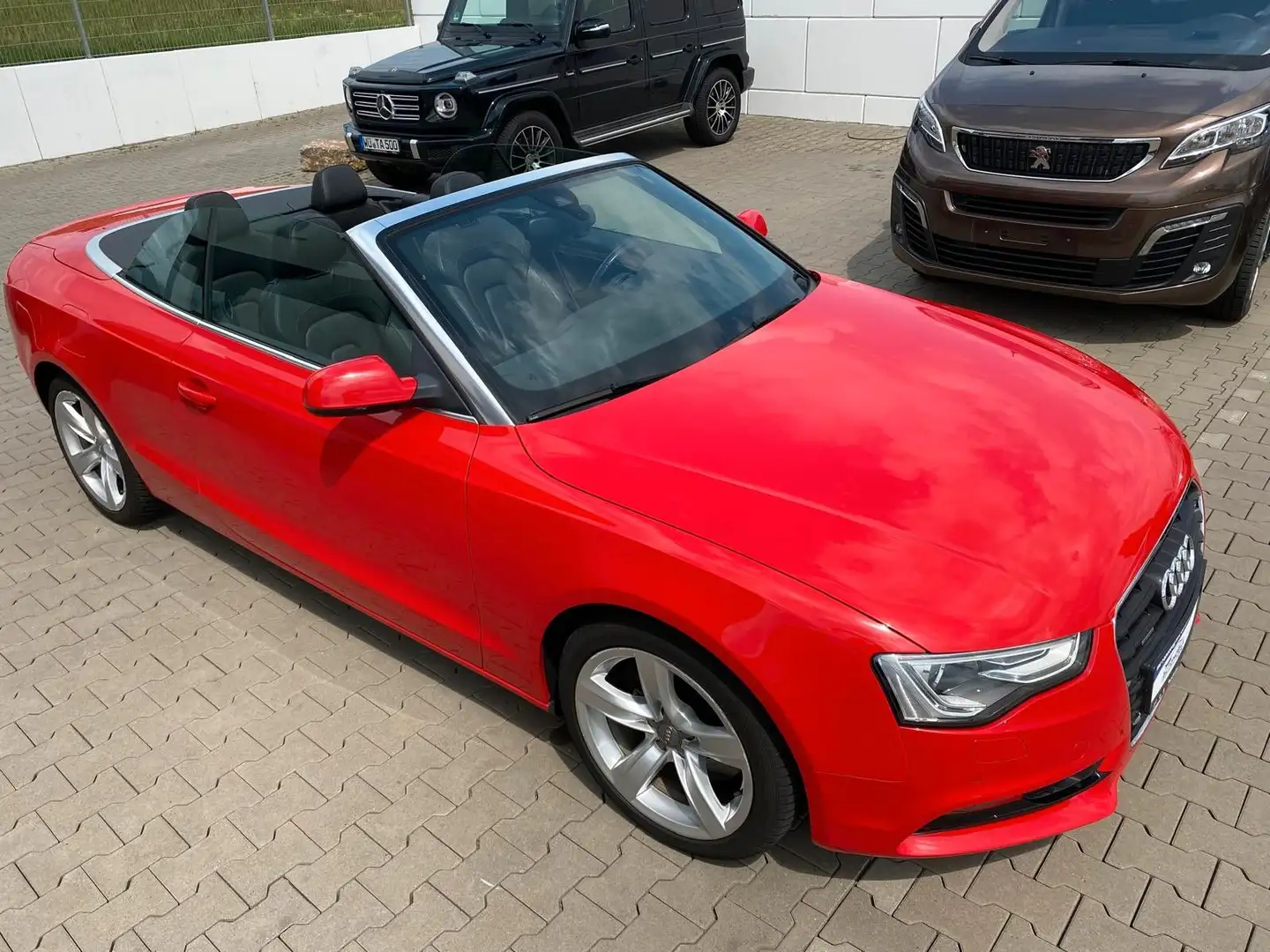 Audi A5 Cabriolet 3.0 TFSI quattro|NAVI/SITZ BELÜFT. Rot - 1