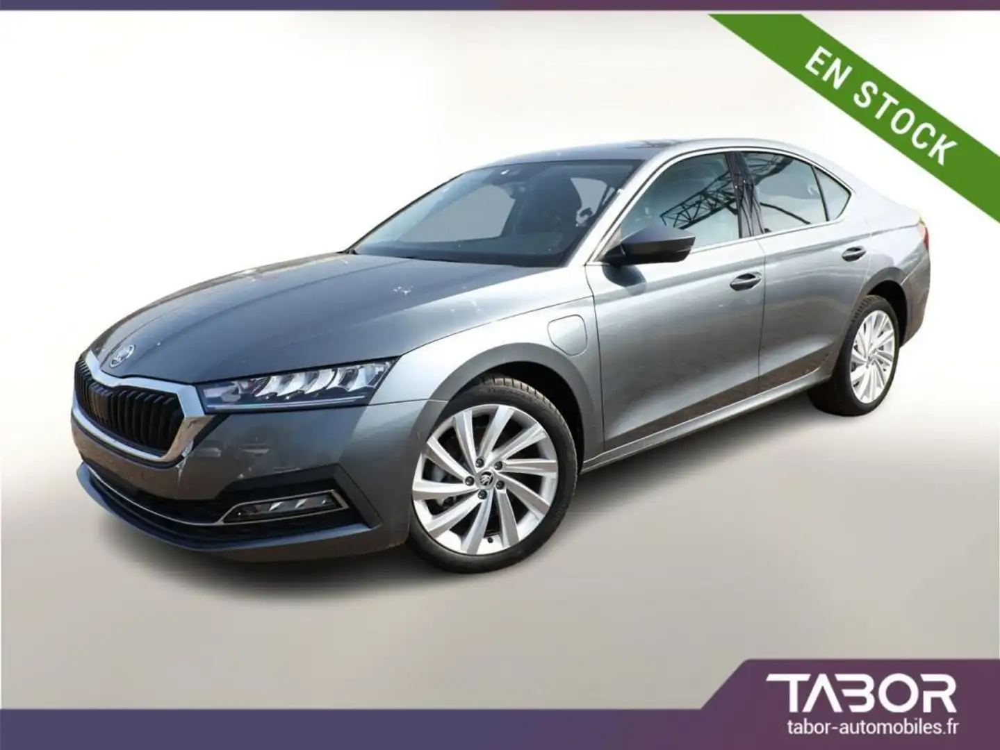 Skoda Octavia PHEV 204 DSG 18p Kessy PDC ACC Gris - 1
