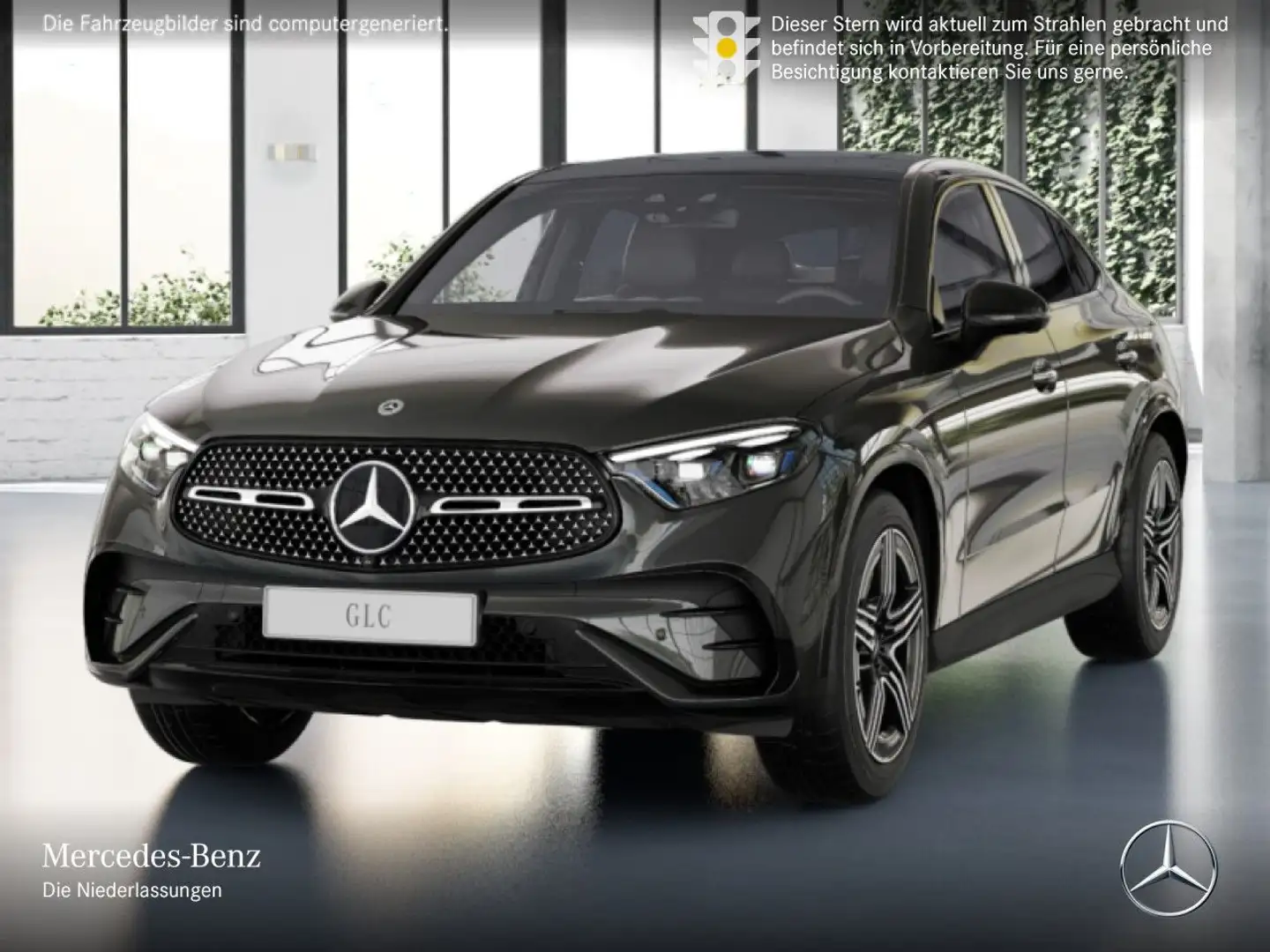Mercedes-Benz GLC 300 4M AMG+NIGHT+PANO+360+BURMESTER+KEYLESS+9G Grau - 2