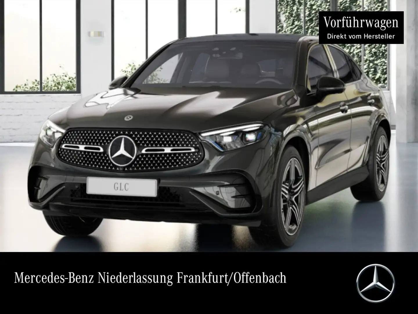 Mercedes-Benz GLC 300 4M AMG+NIGHT+PANO+360+BURMESTER+KEYLESS+9G Grau - 1