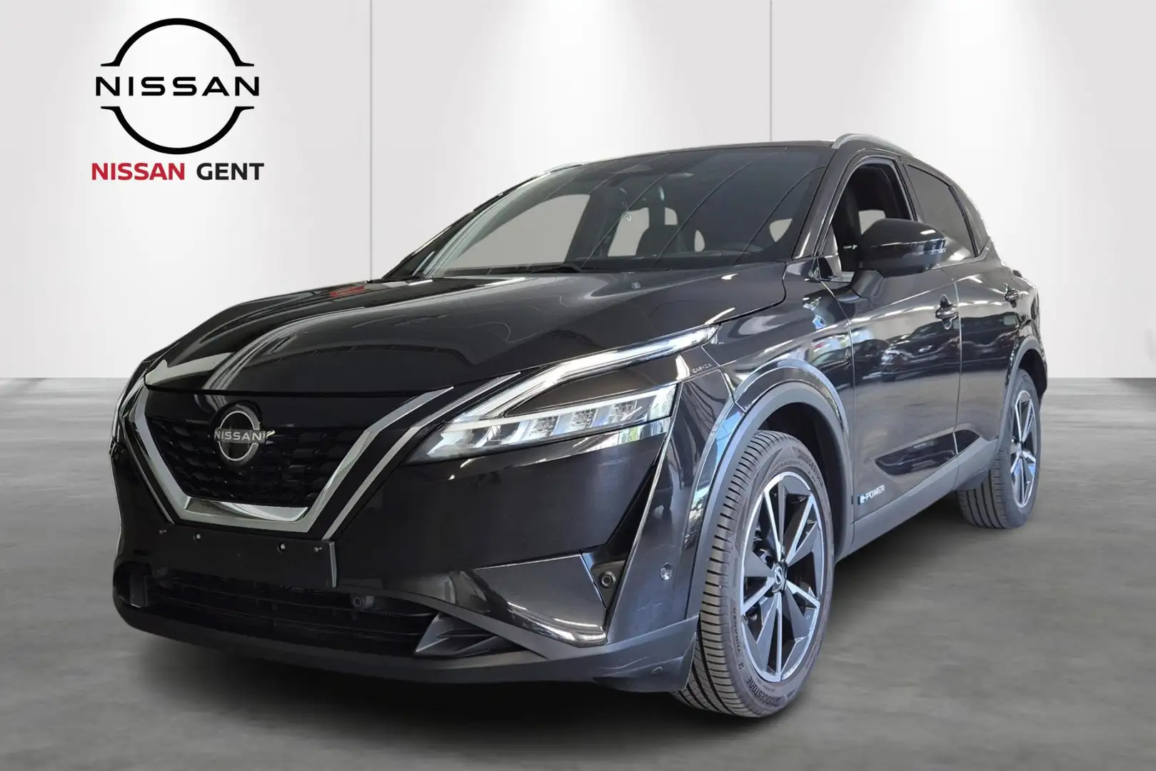 Nissan Qashqai HYBRIDE e-POWER Tekna FULL OPTION GPS / Leder / 36 Noir - 1