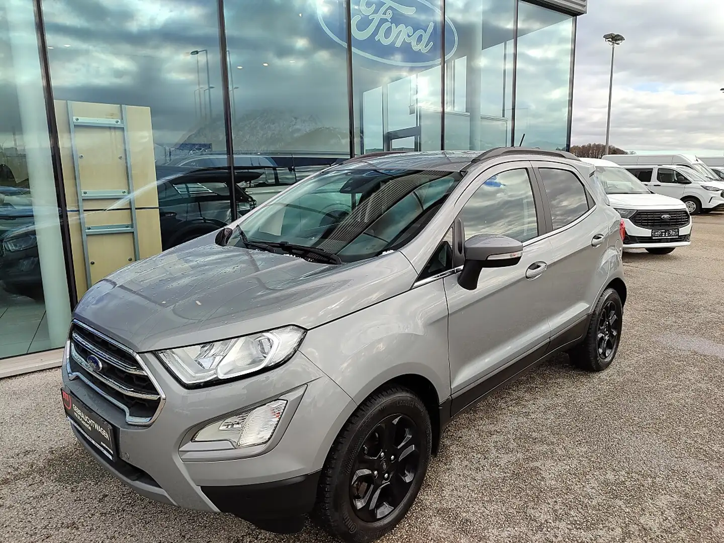 Ford EcoSport 1,0 EcoBoost Titanium Grau - 1