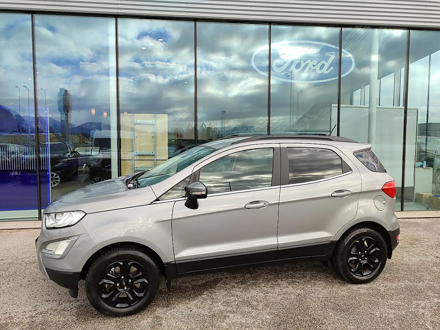 Ford EcoSport 1,0 EcoBoost Titanium Grau - 2