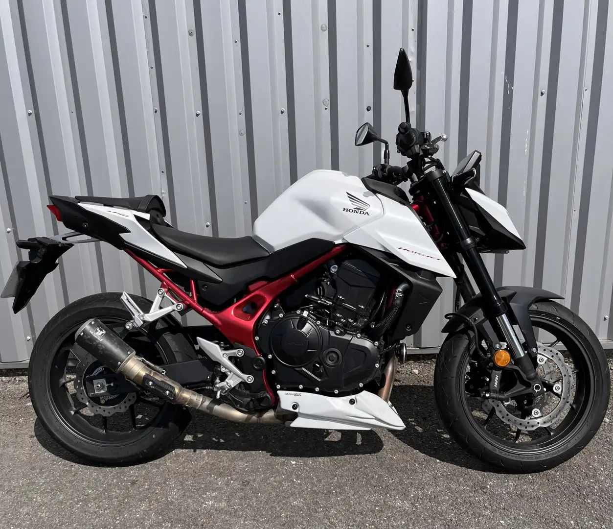 Honda Hornet Blanc - 1