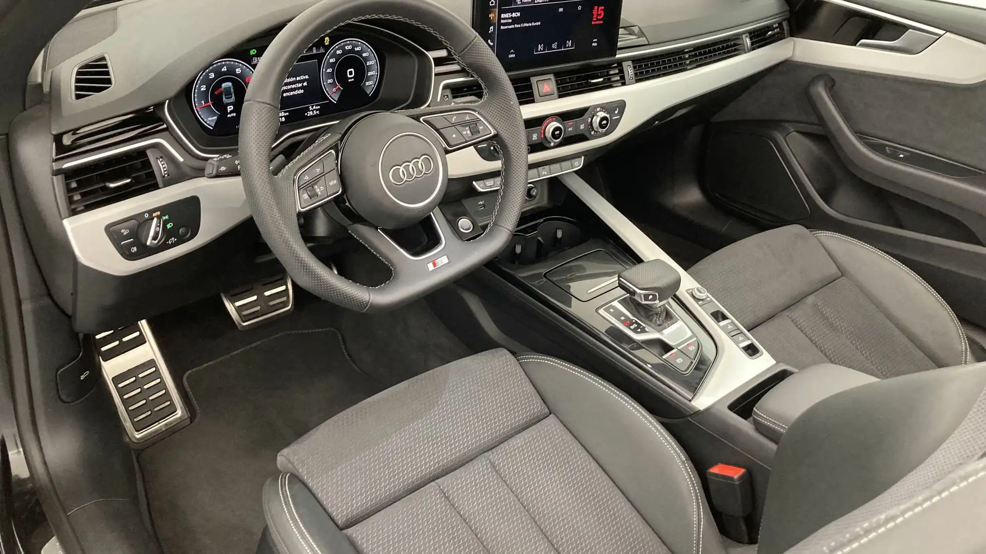 Audi A5 Cabrio 40 TFSI S line S tronic Noir - 2