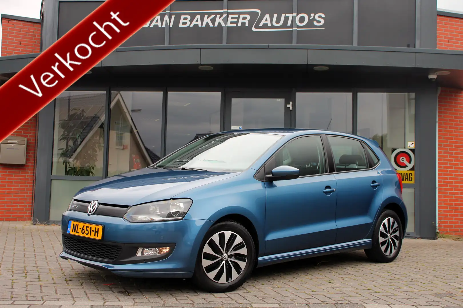 Volkswagen Polo 1.0 BlueMotion Connected Series ✅ Verkocht ✅ Blauw - 1