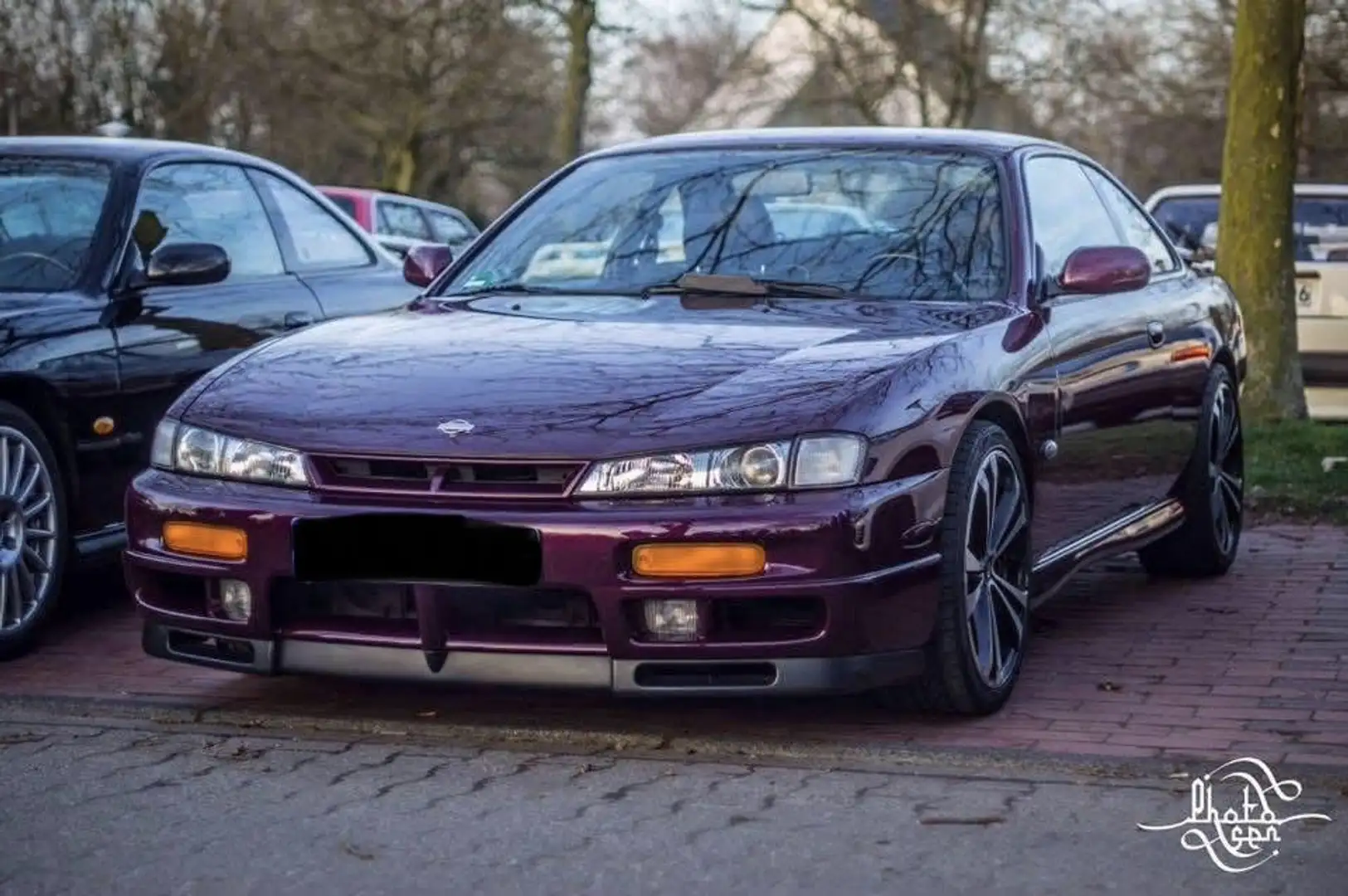 Nissan 200 SX Turbo 16V Burdeos - 1
