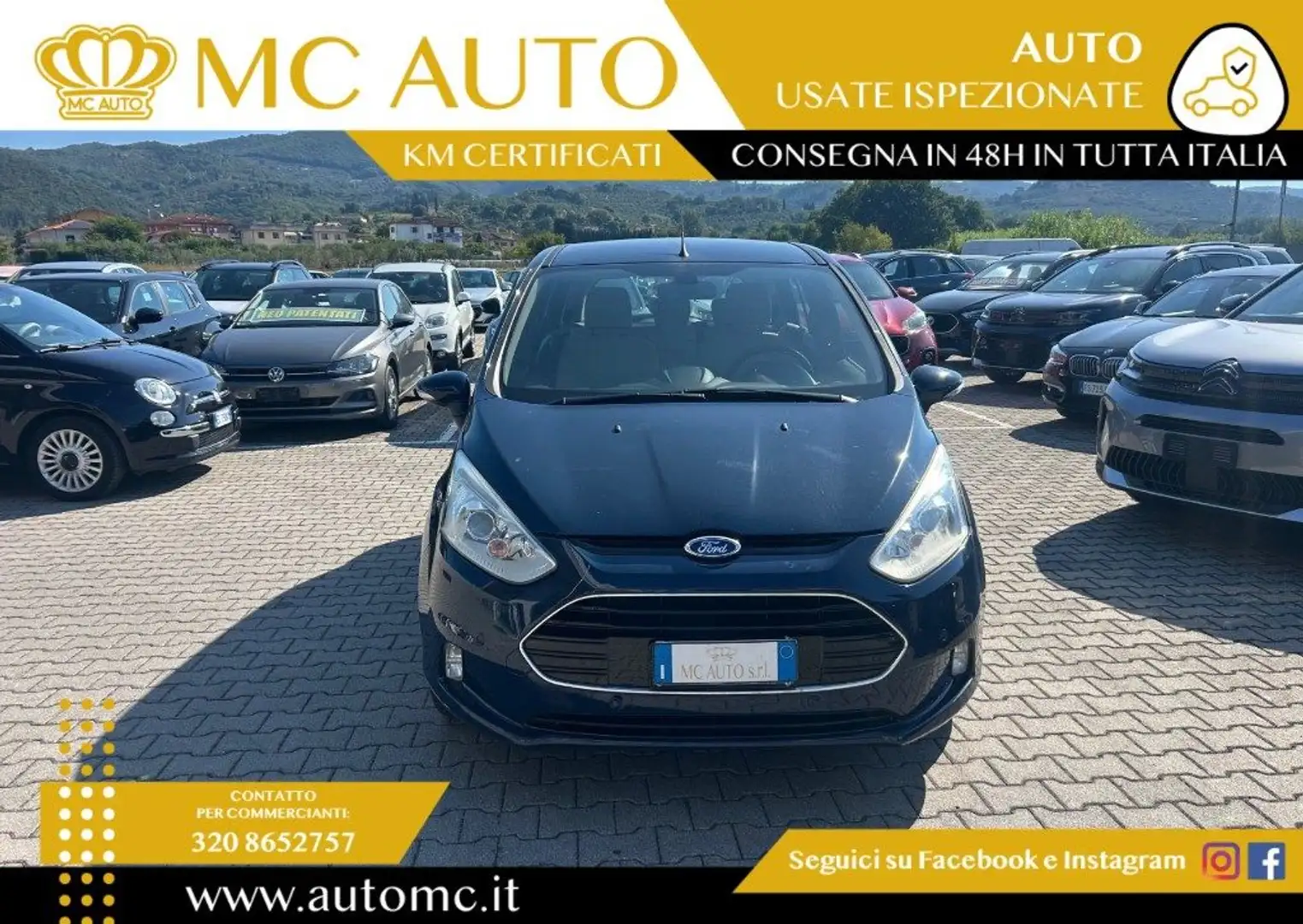 Ford B-Max 1.6 105 CV Powershift AUTOMATICA Bleu - 2