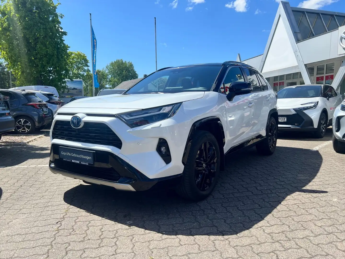 Toyota RAV 4 4 Hybrid 4x4 Style Selection Blanc - 1