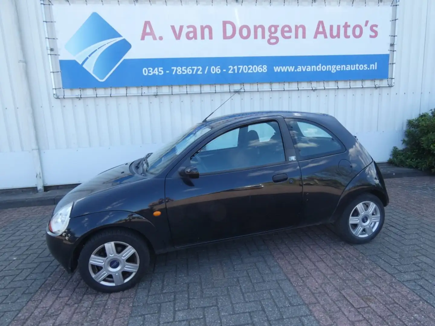 Ford Ka/Ka+ 1.3 SCHULTEN,Airco,Stuurbekr.Lichtmetaal Zwart - 1
