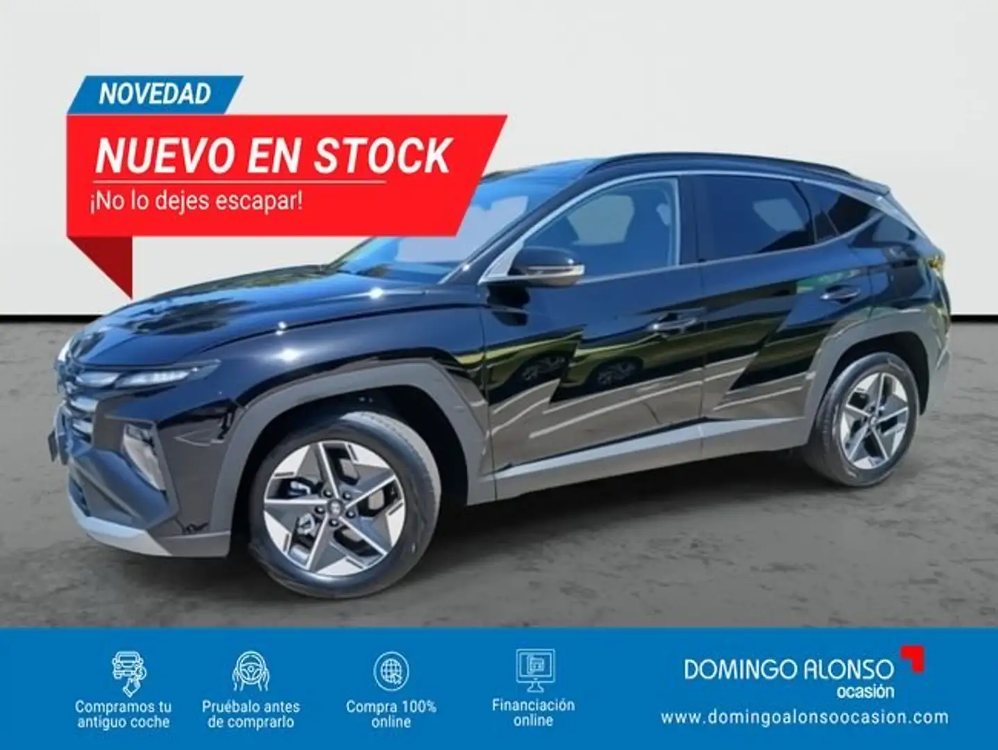 Hyundai TUCSON FL Híbrido enchufable 1.6 T-GDi (288 CV) AT6 2WD Negro - 1