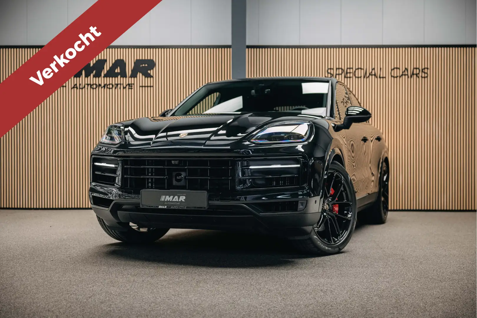 Porsche Cayenne Coupé 3.0 E-Hybrid Black Edition | Sport Chrono | Zwart - 1