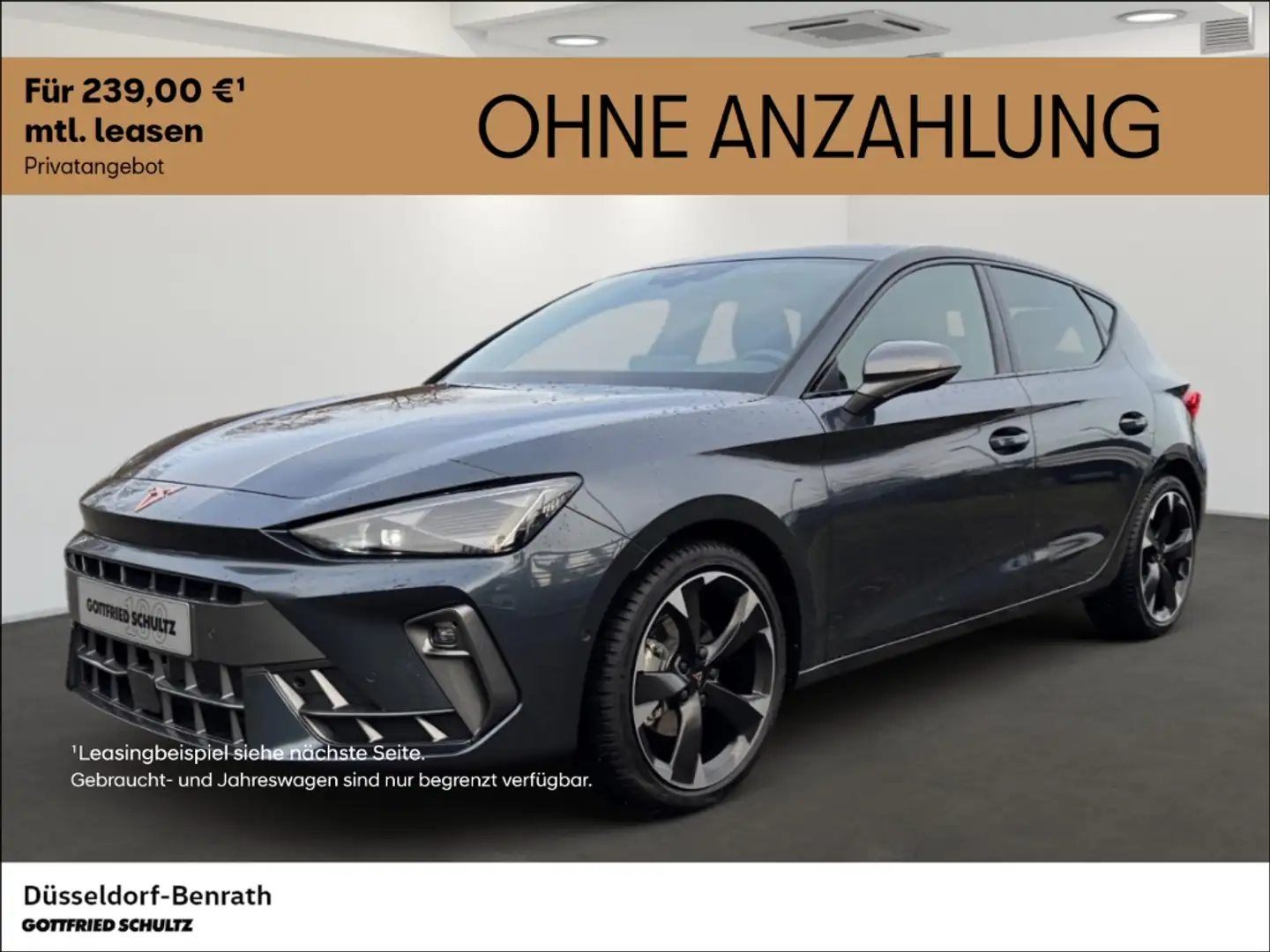 CUPRA Leon 2.0 TDI DSG Navi Voll-LED Full Link Einparkhilfe K Grau - 1