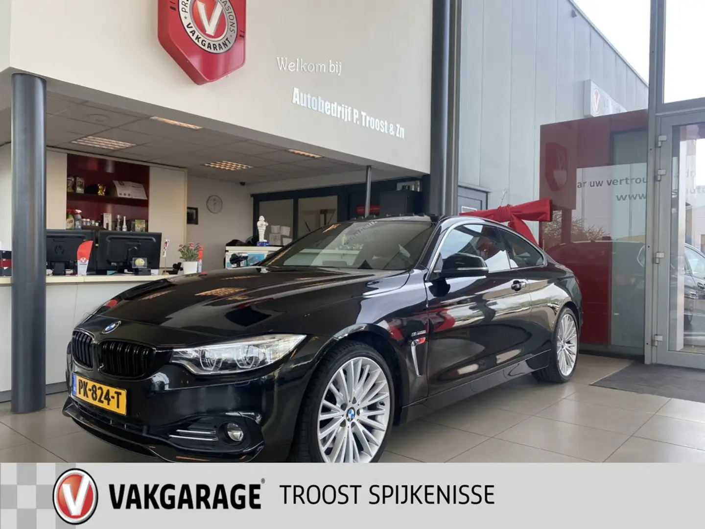 BMW 435 4-serie Coupé 435i xDrive M Sport,Luxury Line,4x4, Zwart - 1