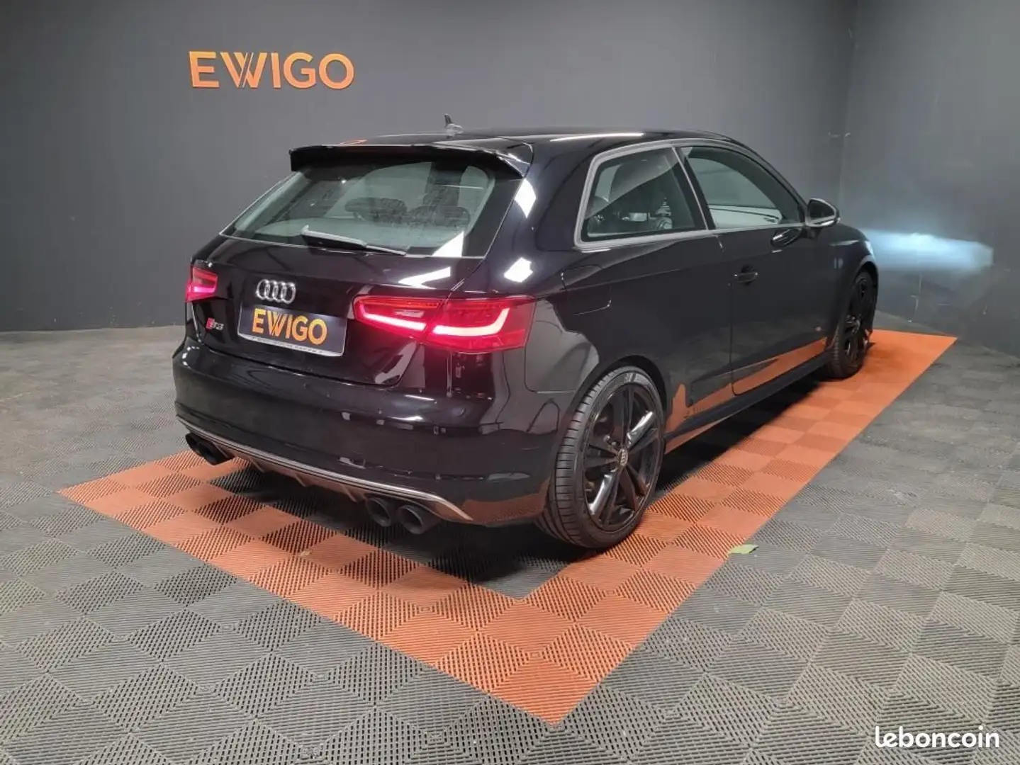 Audi S3 2.0 TFSI 300ch QUATTRO S-TRONIC STAGE 1 SEMI LIGNE Negro - 2