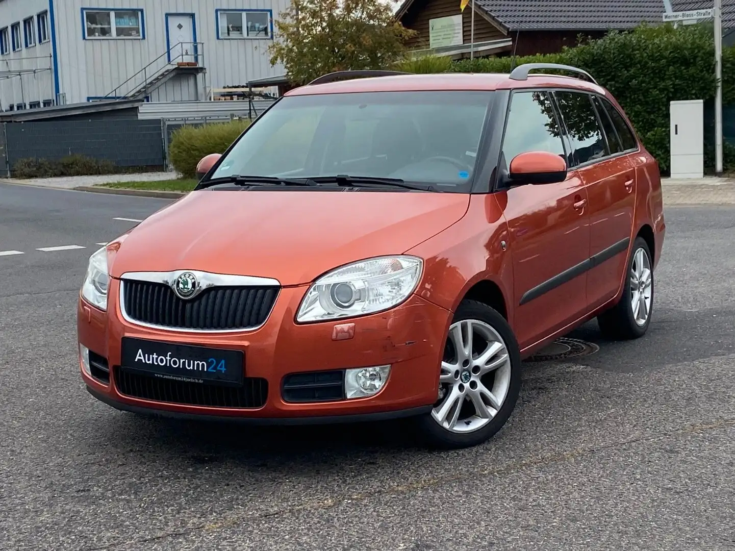 Skoda Fabia Combi Sport*Tenp*Klima Orange - 1