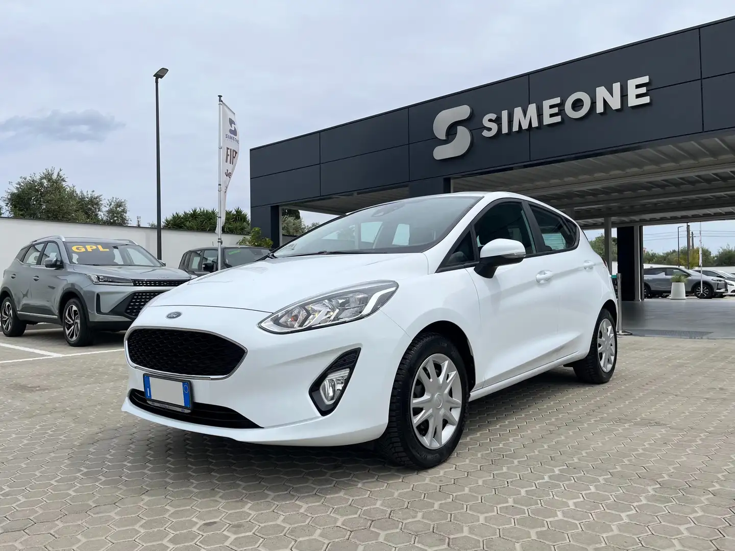 Ford Fiesta Fiesta 1.5 ecoblue Business 85cv diesel Bianco - 1