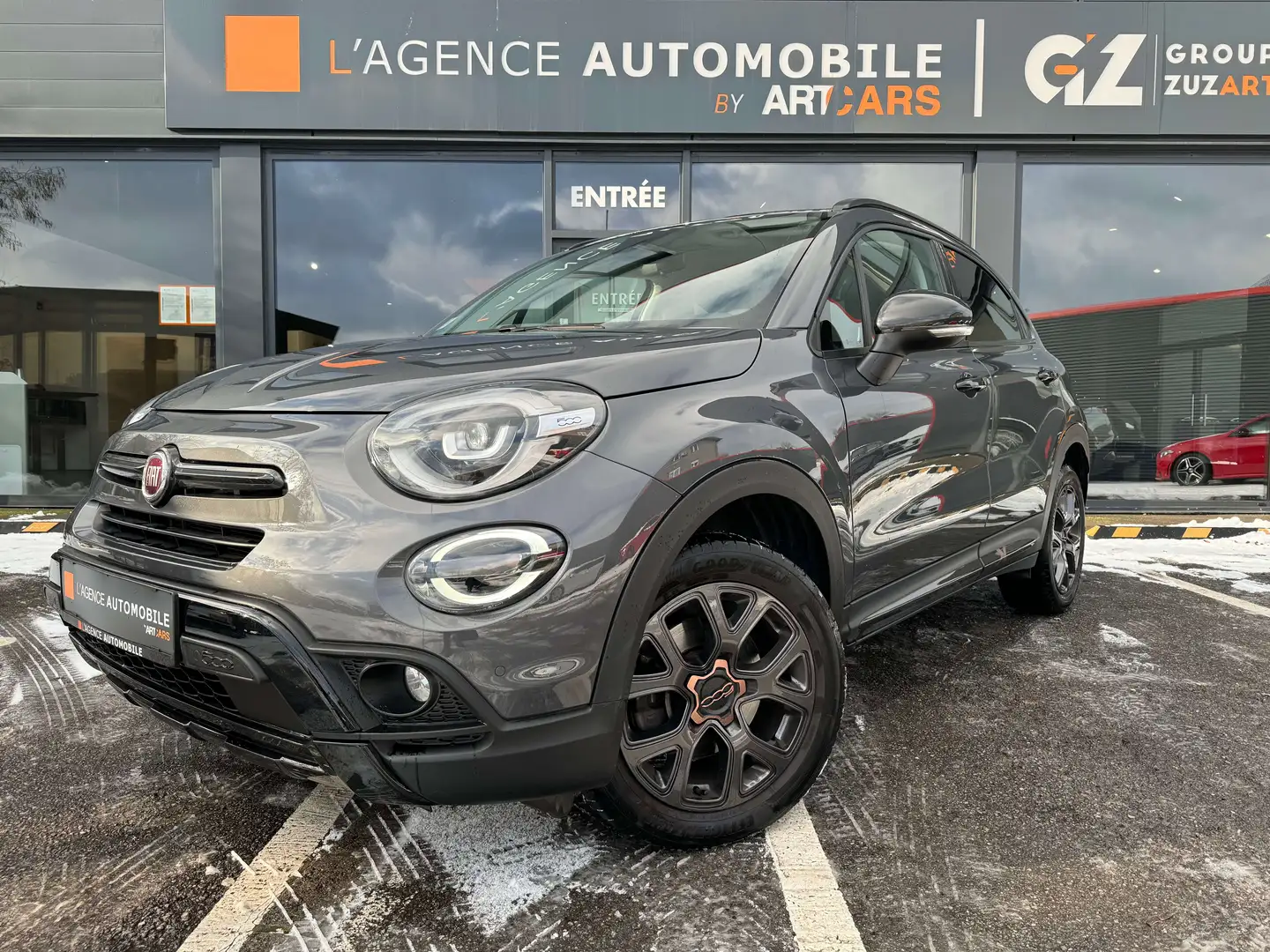 Fiat 500X 1.6  110 CH CROSS+ - Garantie 12 Mois Grijs - 2