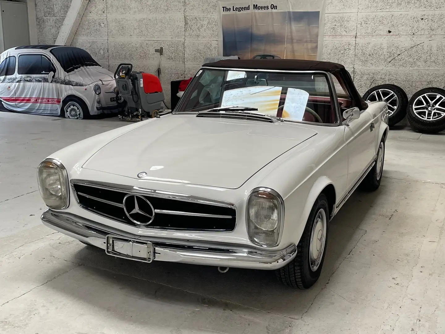 Mercedes-Benz 230 230SL Pagode*Ö-Erstauslieferung*Service Neu* Weiß - 1
