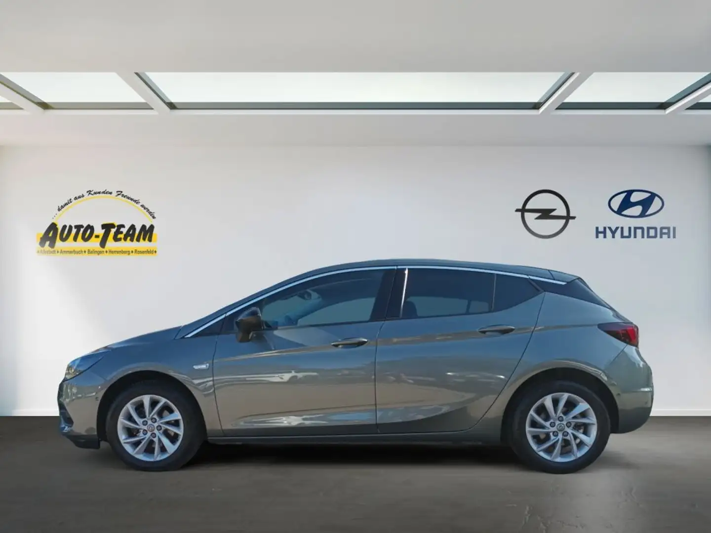 Opel Astra 1.2 Turbo Start/Stop Elegance Gris - 2