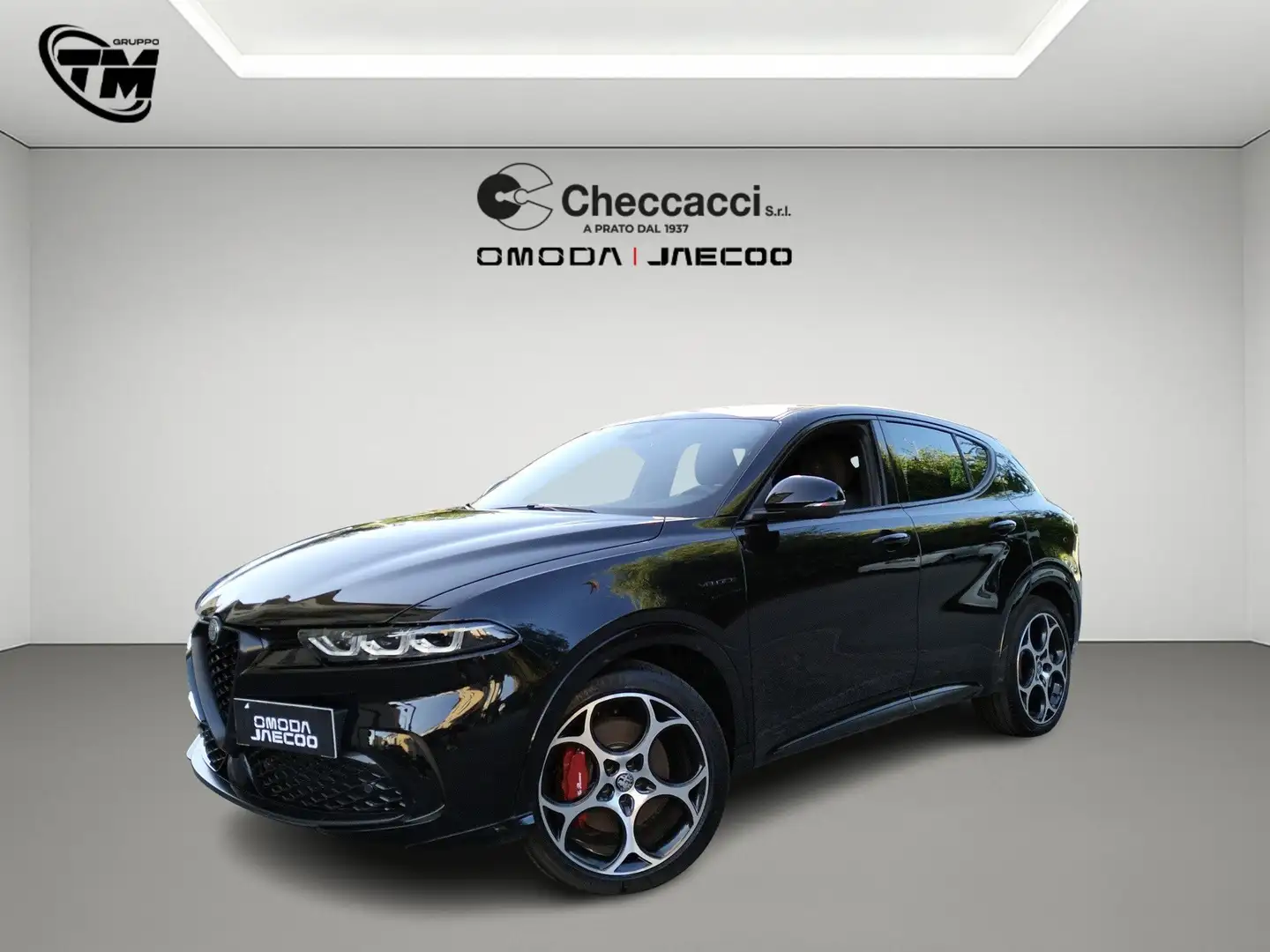 Alfa Romeo Tonale 1.5 hybrid Veloce 160cv tct7 * IVA ESPOSTA * Noir - 1