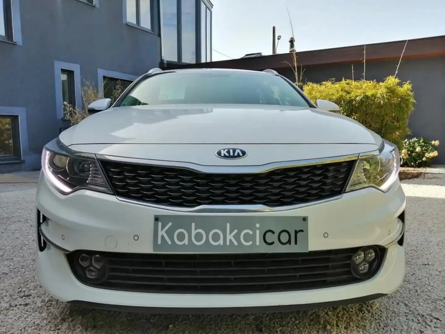 Kia Optima 1.7 CRDi Lounge ISG - NAVI - CAMERA- CLIM AUTO- BT Blanc - 2