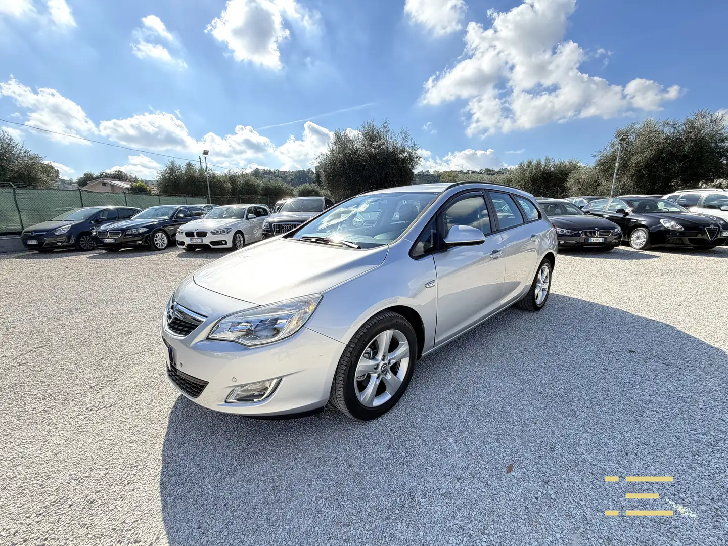 Opel Astra 1.7 CDTI 110cv Sports Tourer 91.468km unico propri Argento - 1