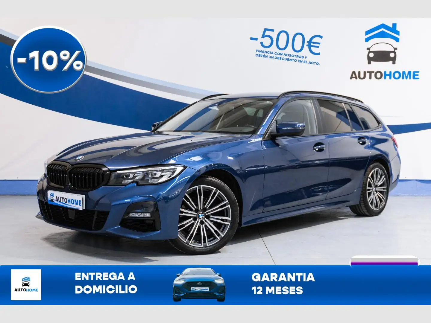 BMW 320 320dA Azul - 1