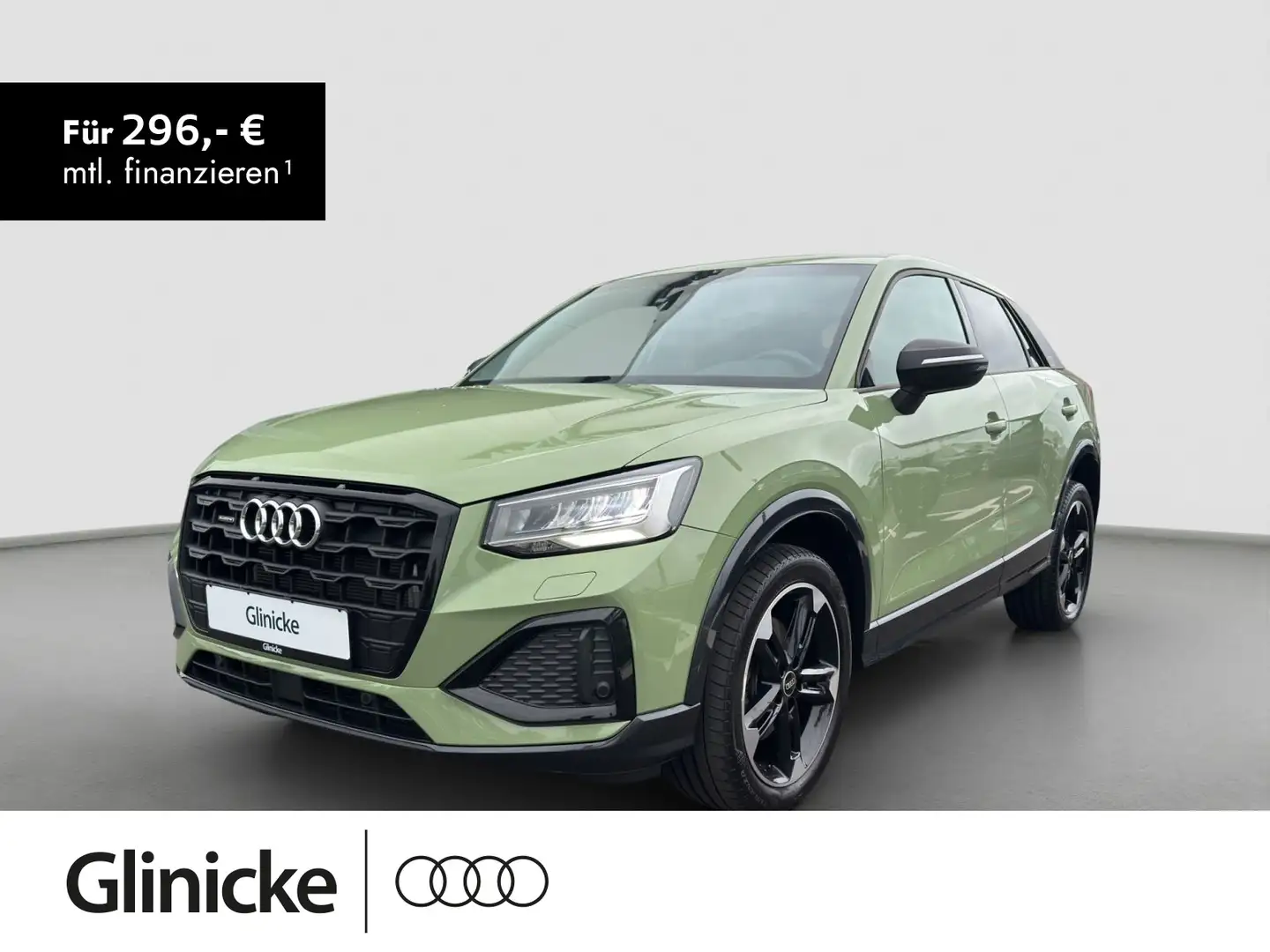 Audi Q2 35 TDI quattro advanced LED Klima ACC Rückfah Grün - 1