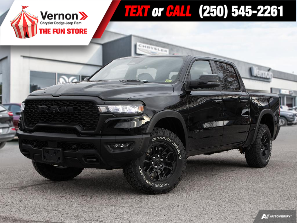 2026 RAM 1500 Rebel  -  Navigation -  Apple CarPlay